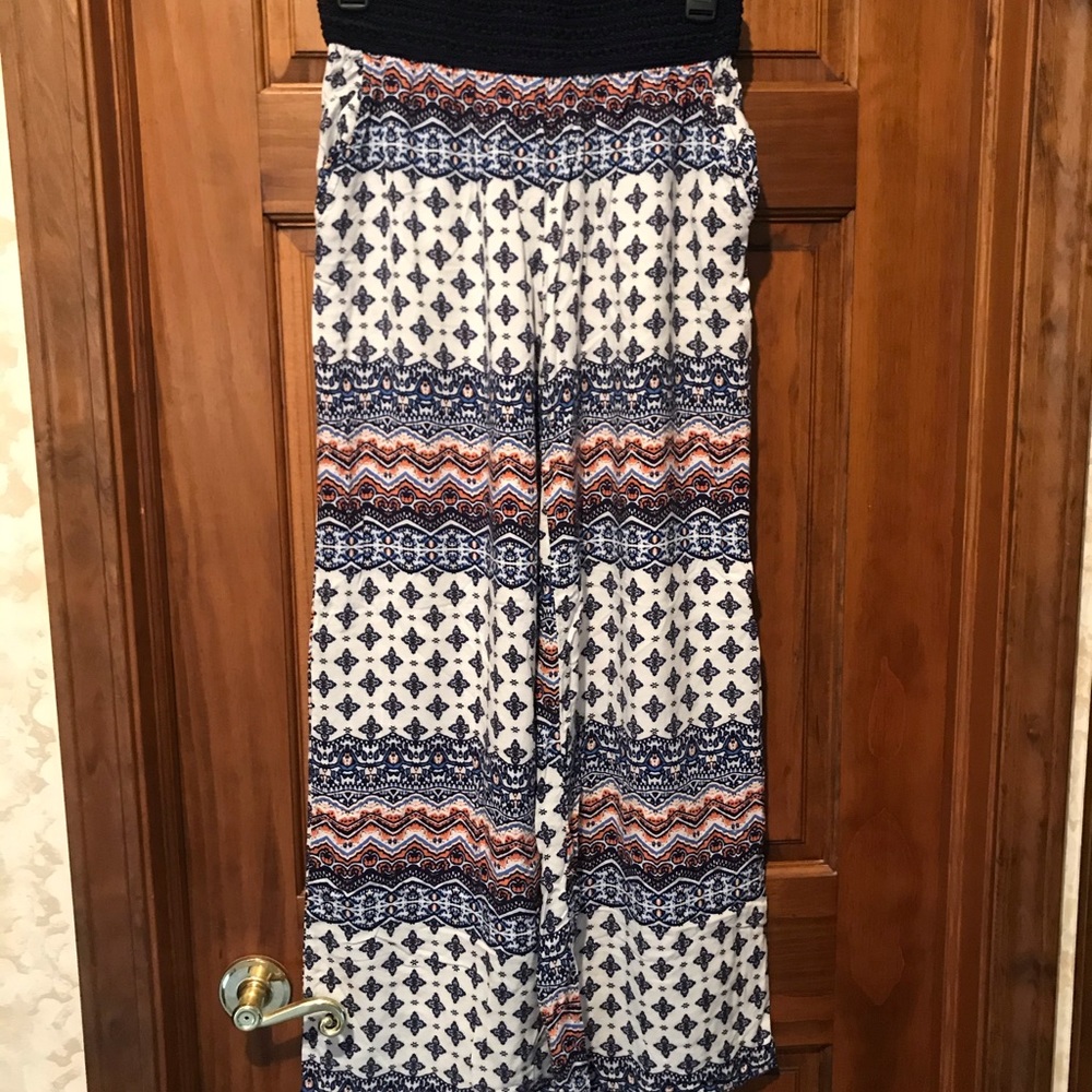 Printed Harem Pants